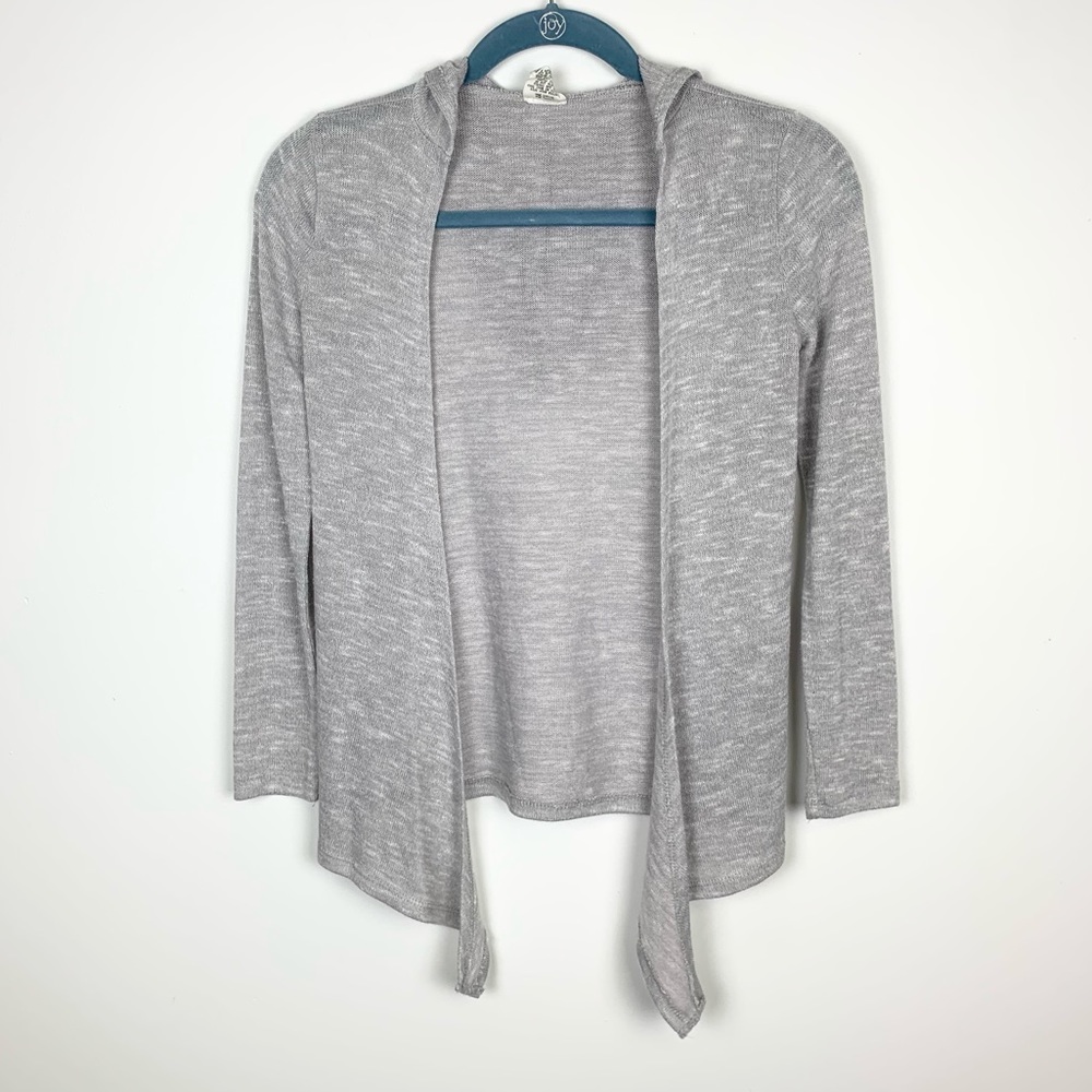 Essentials by Full Tilt Thin Knit Fitted Cardigan